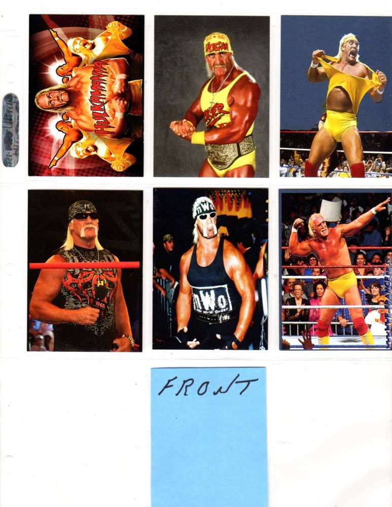 HULK HOGAN   CUSTOM TRADING CARD 6 CARDS  SET
