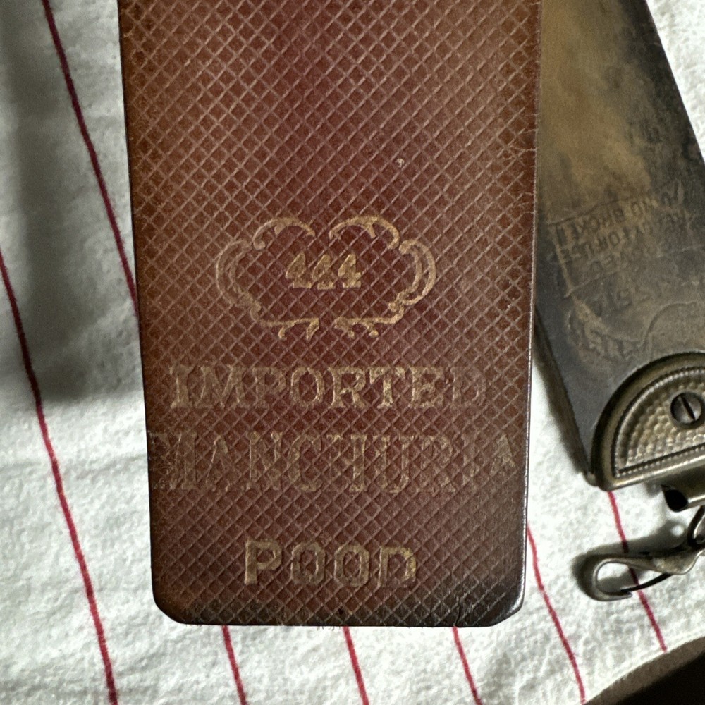 Vintage Russian Leather Strop