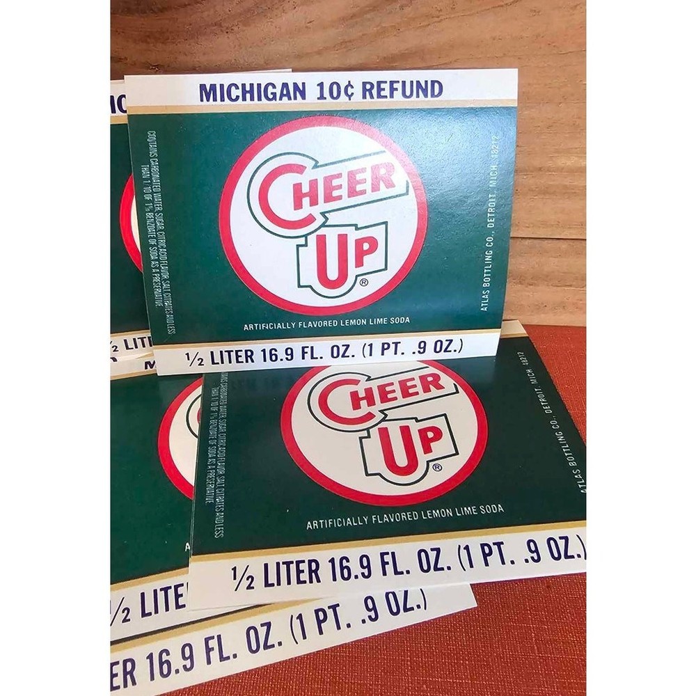 "Cheer Up" Soda Labels (25)