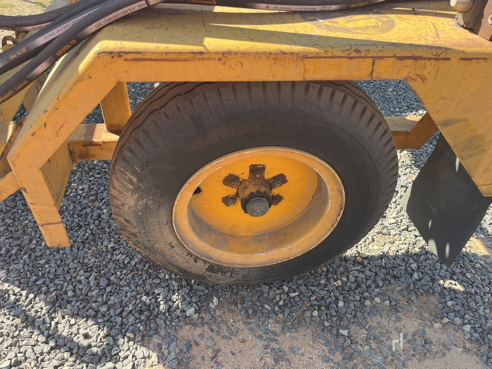 1986 Harper Line Pulling Winch Trailer # 4457