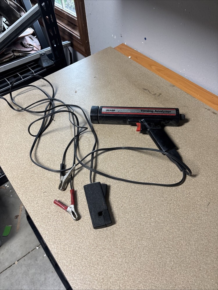 Sears Clamp On Inductive Timing Light Timing Analyzer 161.2197!! B3