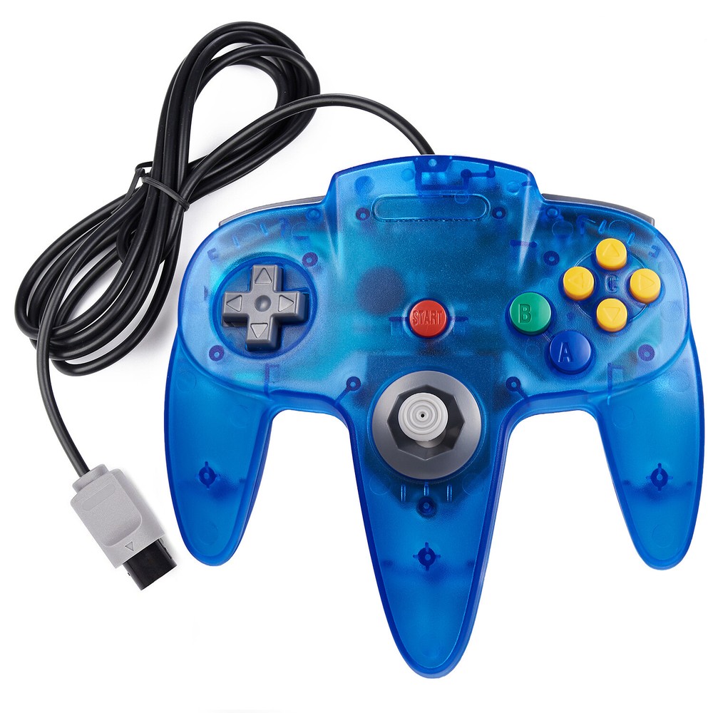 Wired N64 Controller For Nintendo 64 Video Game Console Gamepad Joystick Joypad