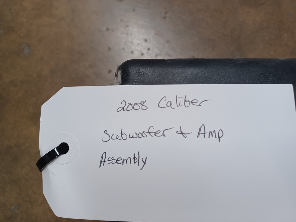 2008 Dodge Caliber Boston Subwoofer/Amplifier Assembly OEM