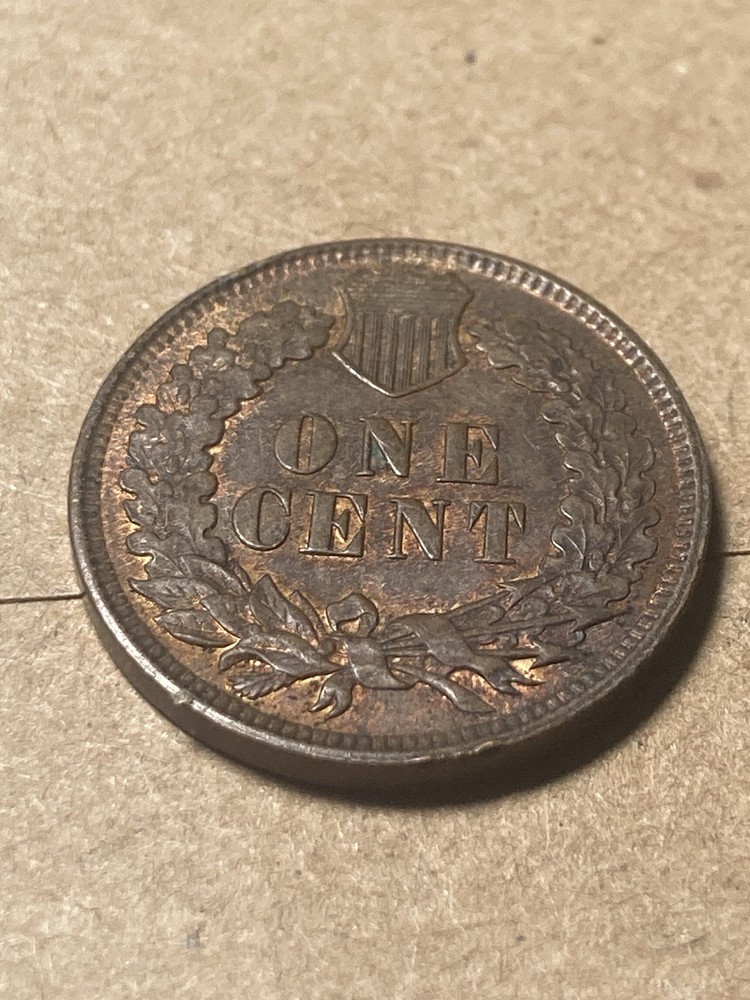 1909 Indian Head Cent - Unc - Toned - As Shown! (#1942)