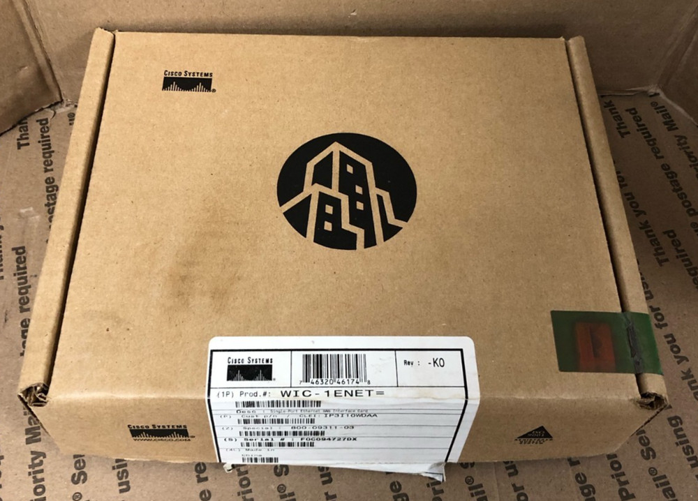 (OPEN BOX!) Cisco WIC-1ENET Single-Port WAN Interface Ethernet PlugIn Module