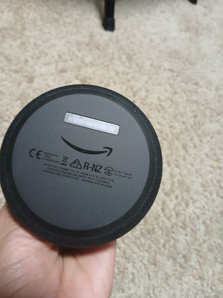 Amazon Echo Dot (3rd Gen) Smart Speaker Black Alexa Wi-Fi Bluetooth Adapter