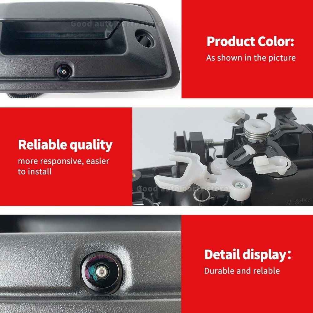 NEW Tailgate Handle Reverse parking assist camera For 2014-2018 Chevy Silverado