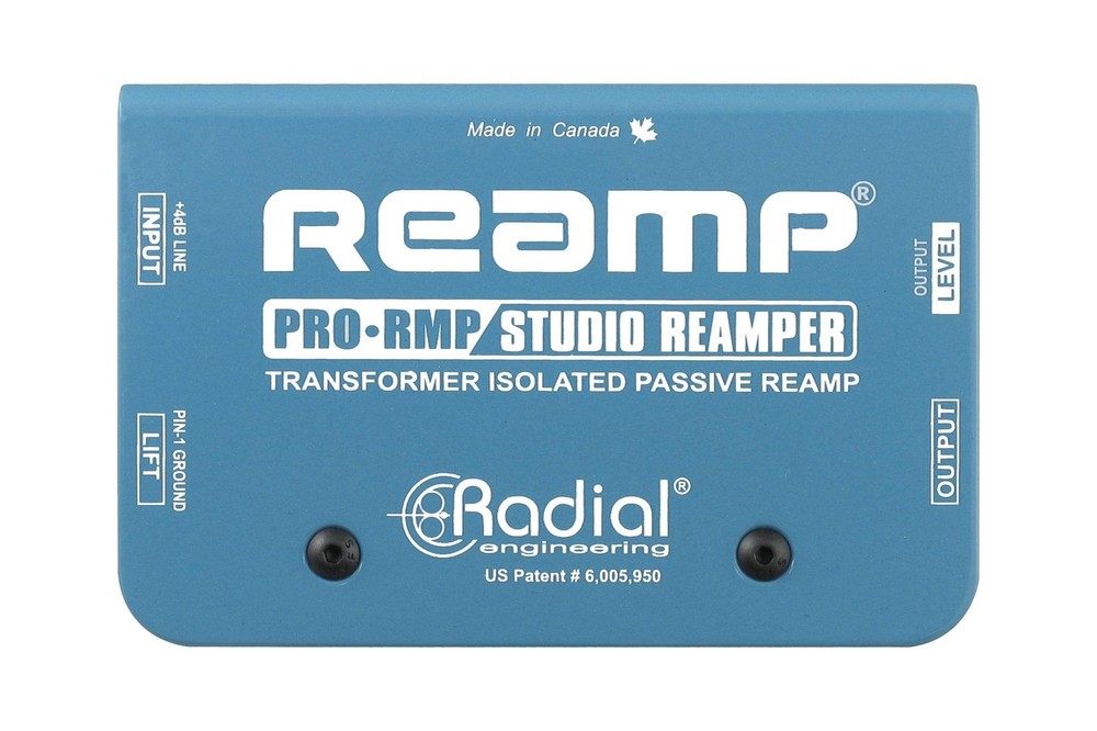 Radial Engineering ProRMP Studio Re-Amper Passive Re-Amping Direct Box