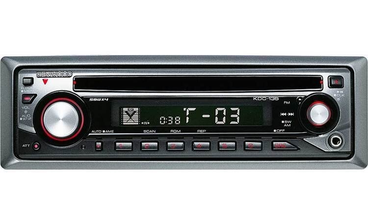 Kenwood KDC-135 head unit with removable faceplate