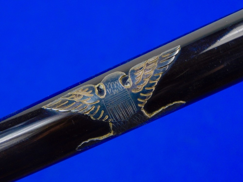 US Korean War Vintage Colonel Presentation Swagger Stick