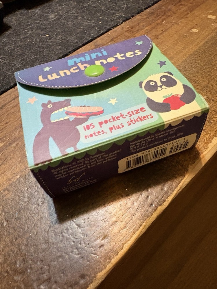 Lunch Notes And Locker Notes