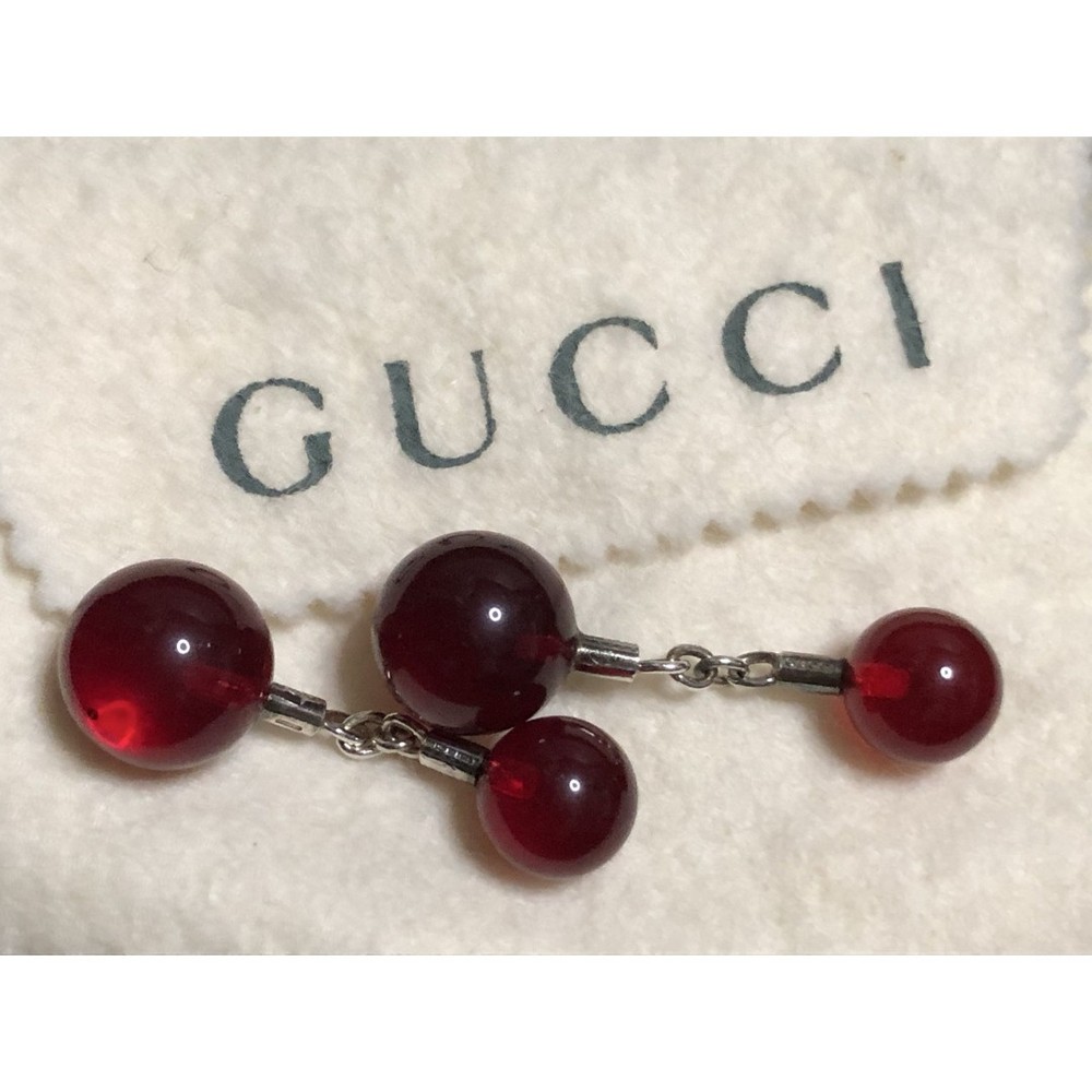 Gucci Cufflinks Silver 925