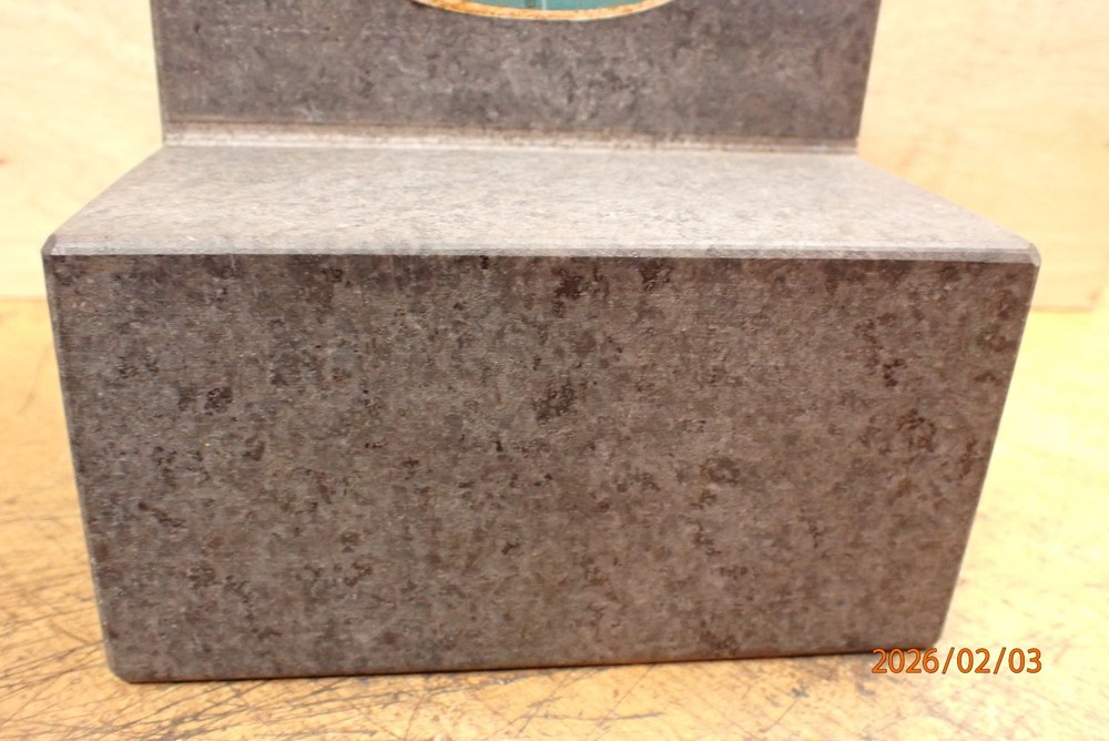 OLDER CHALLENGE GRANITE ANGLE BLOCK PLATE MACHINIST TOOL