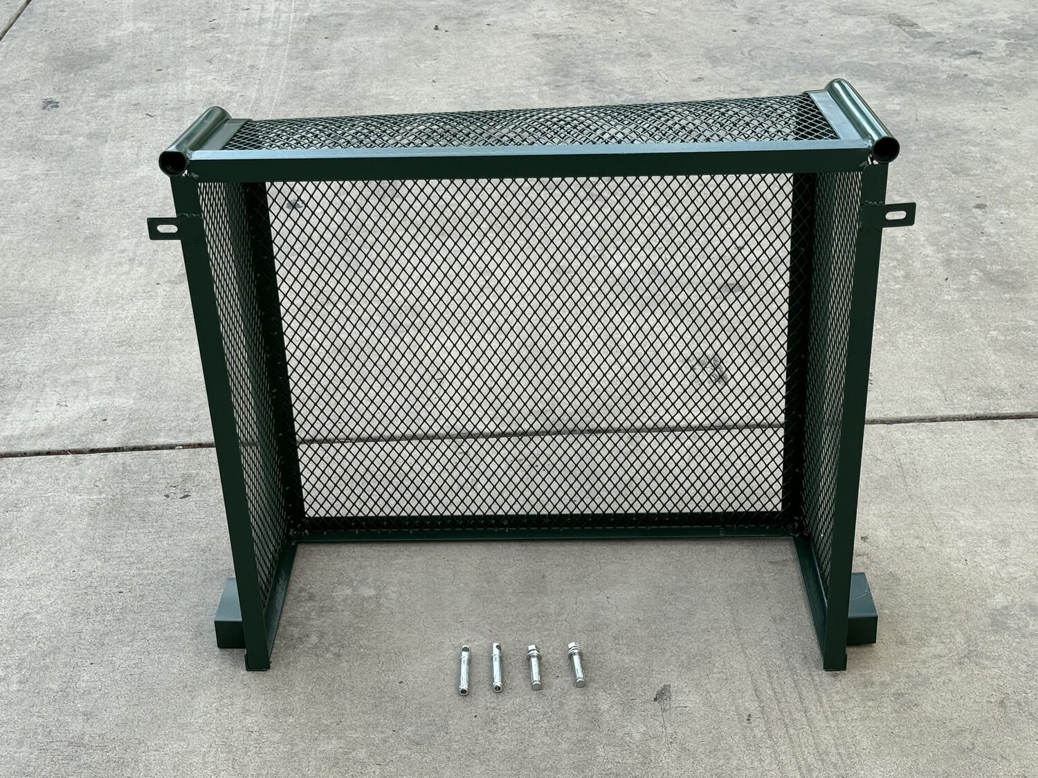 Wall-Mounted Backflow Security Cage – Backflow Enclosure (Green) - Sandbaggy