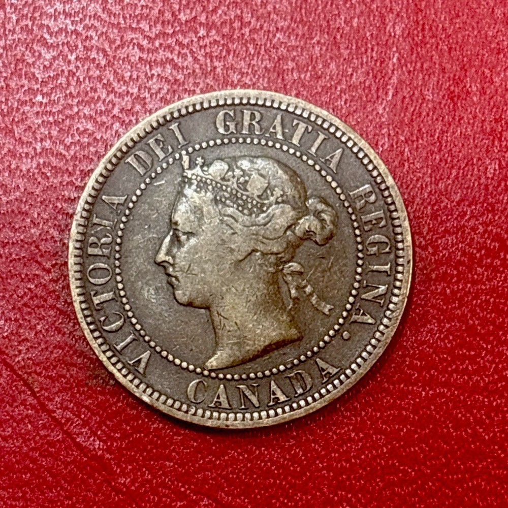 1888 Canada One Cent Coin! ENN Coins