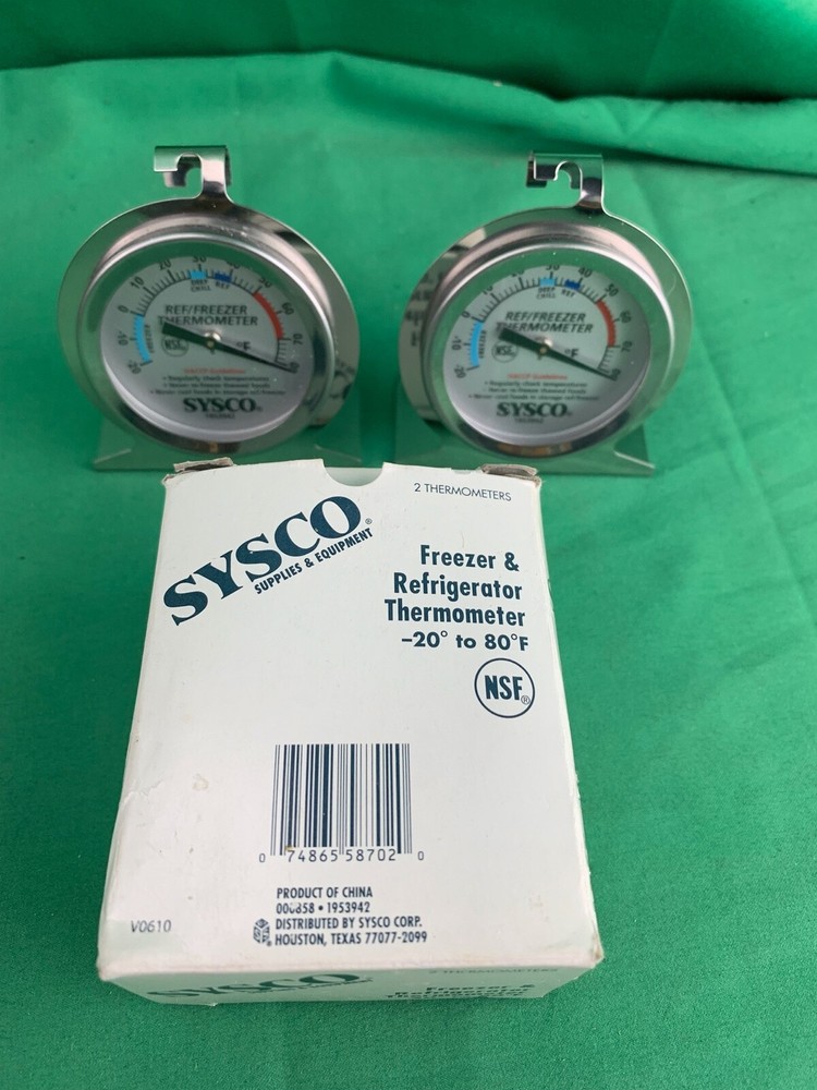 Sysco Refrigerator Thermometer