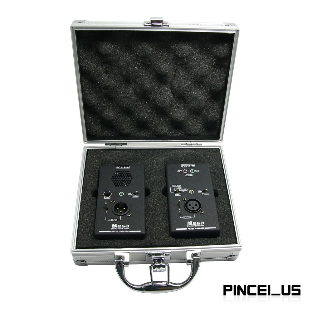 PC218 Phase Polarity Tester Checker Audio Speaker Microphone Sound Testing pe66