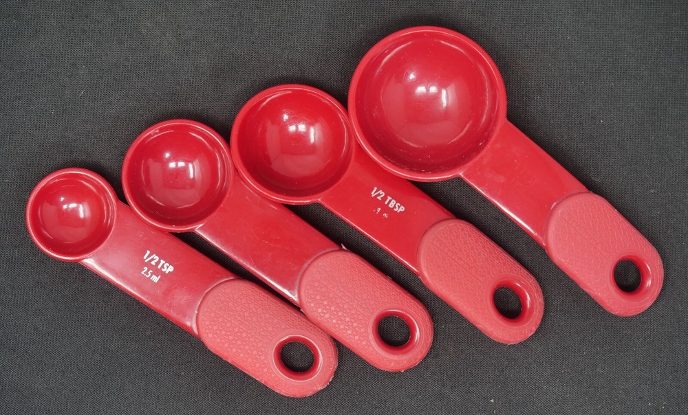 KitchenAid Red Measuring Spoon Set