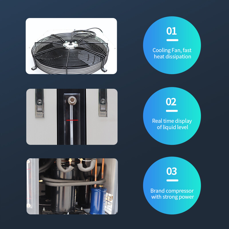100L -80℃ Cooling Chiller Low Temperature Cooling Liquid Recirculating Pump 240V