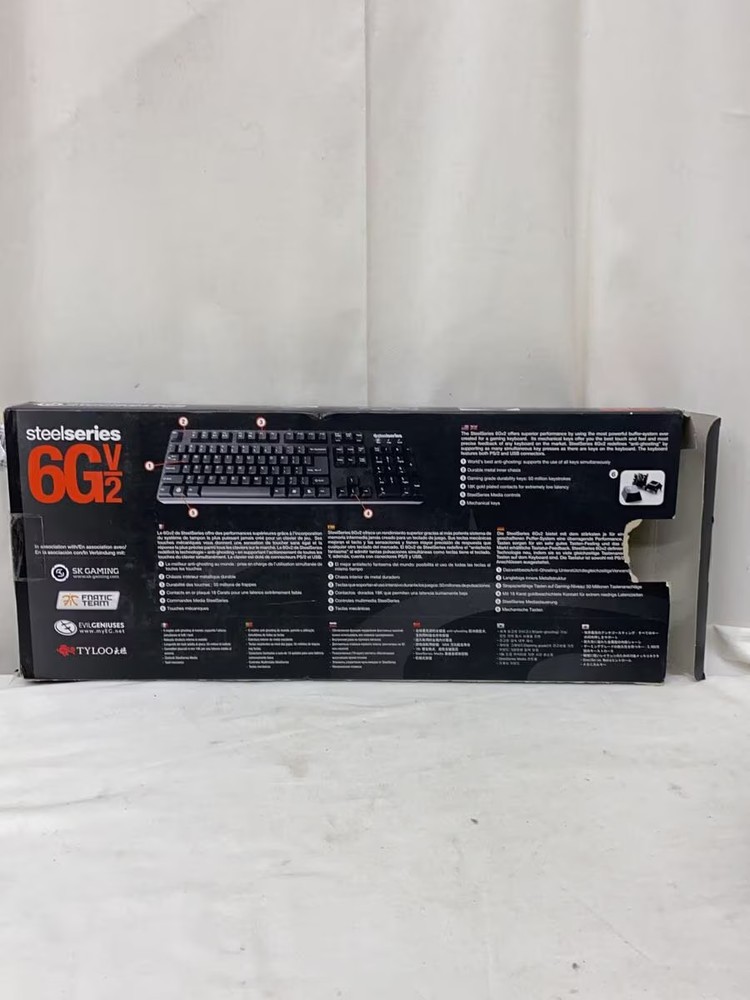 Steelseries Gaming Keyboard Computer Peripherals 6gv2