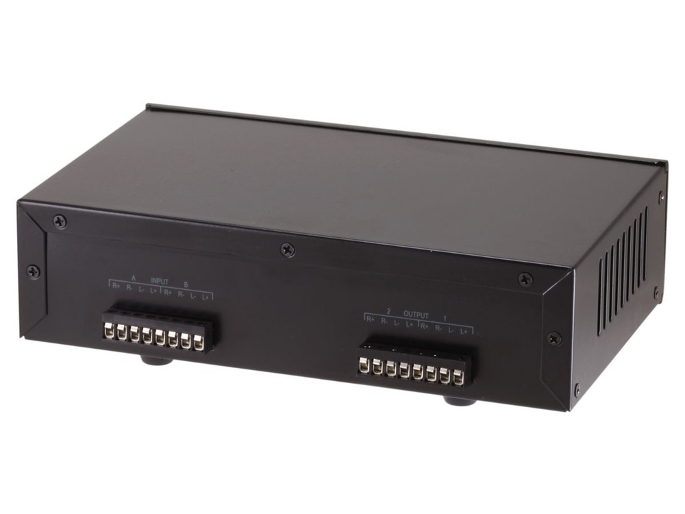 Monoprice Dual-Source 2-Channel A/B Speaker Selector with Volume Control and