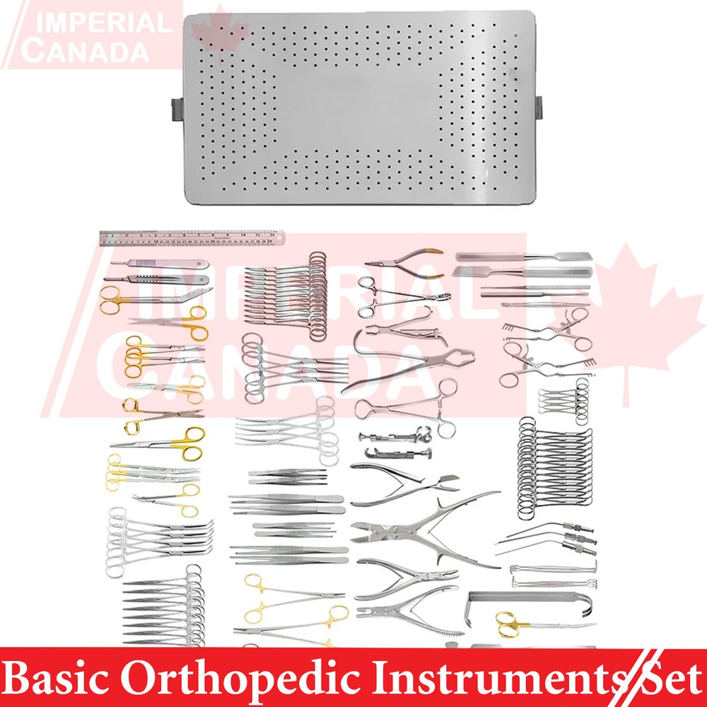 Basic Orthopedic Instruments Set Orthopedic Surgical Instruments with Box