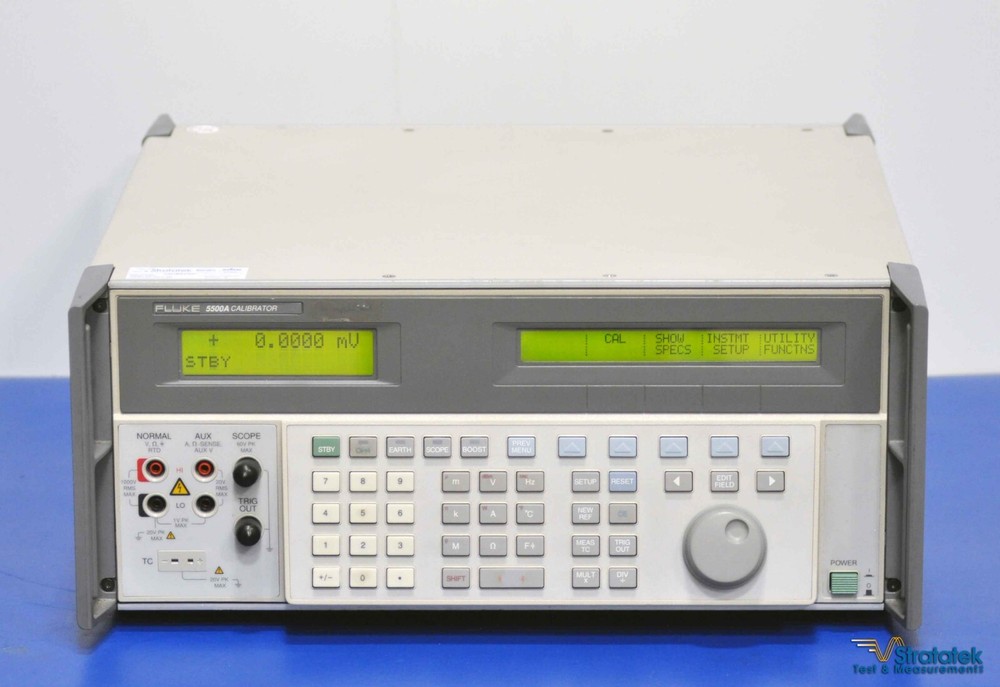 Fluke 5500A Multifunction Calibrator ISO 17025 Accredited Calibration