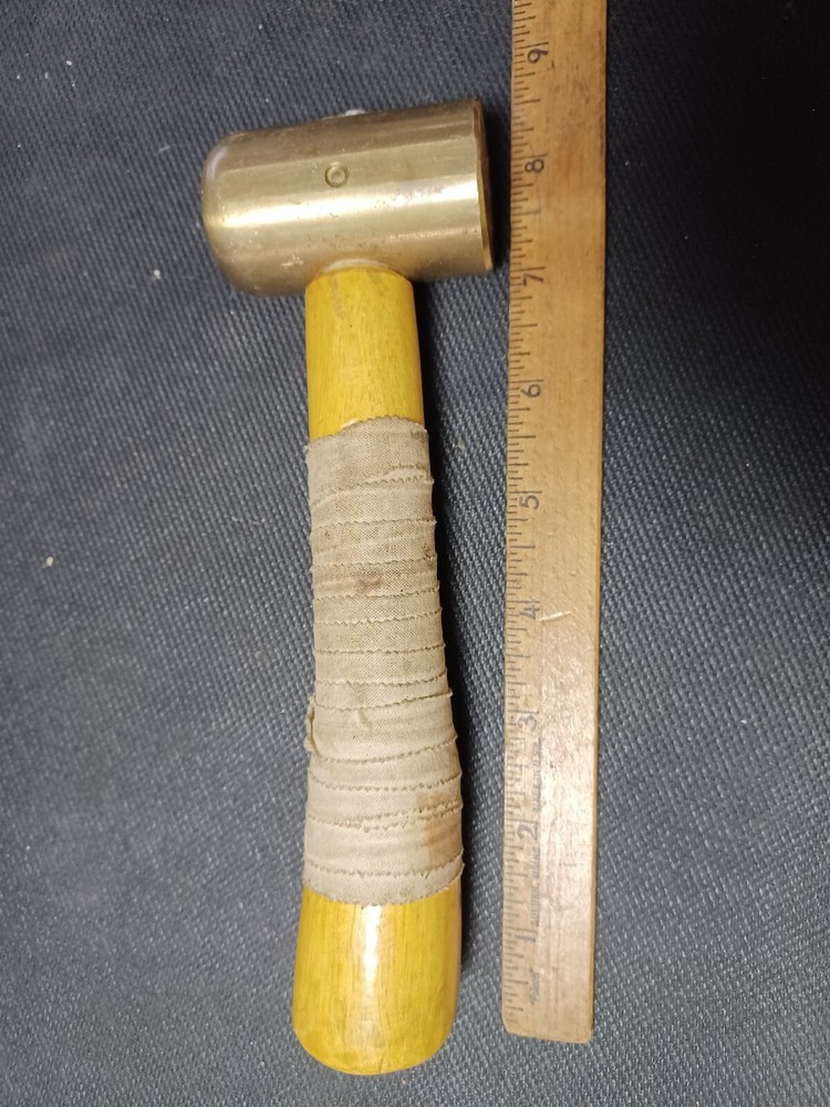 Hammer #4 Brass Mallet