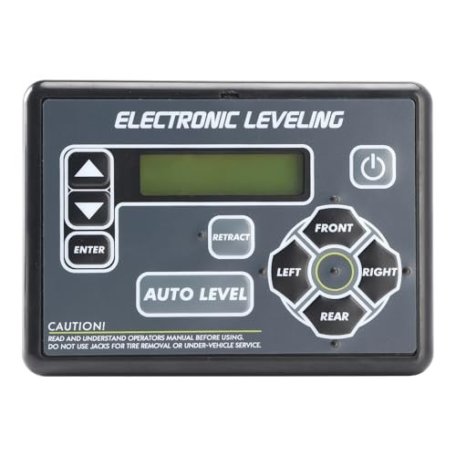 Lippert Ground Control Auto-Level Touchpad for RV Leveling Systems