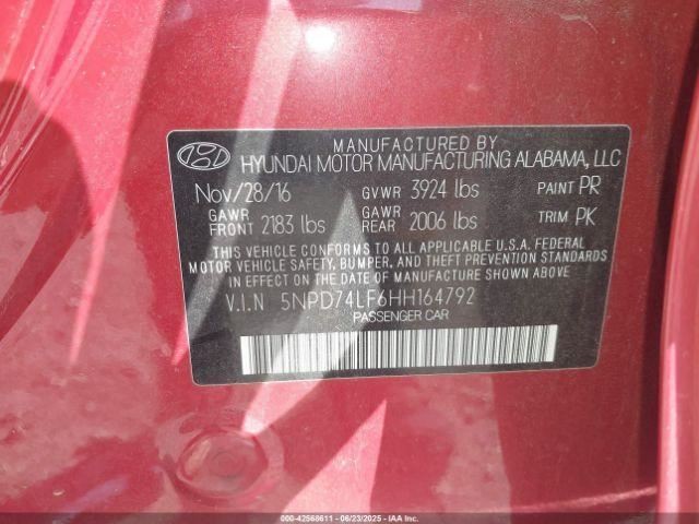 ELANTRA 2017 Transmission Shift 942540