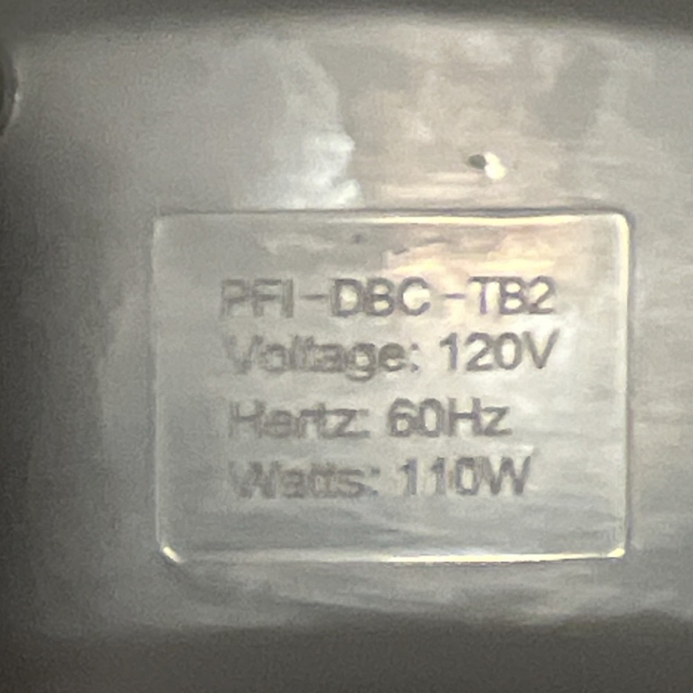 Serta Bluetooth Blanket Controller White Plastic PFI-DBC-TB2