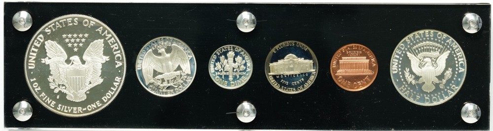 1992 United States Proof Set w/ Custom Acrylic Case