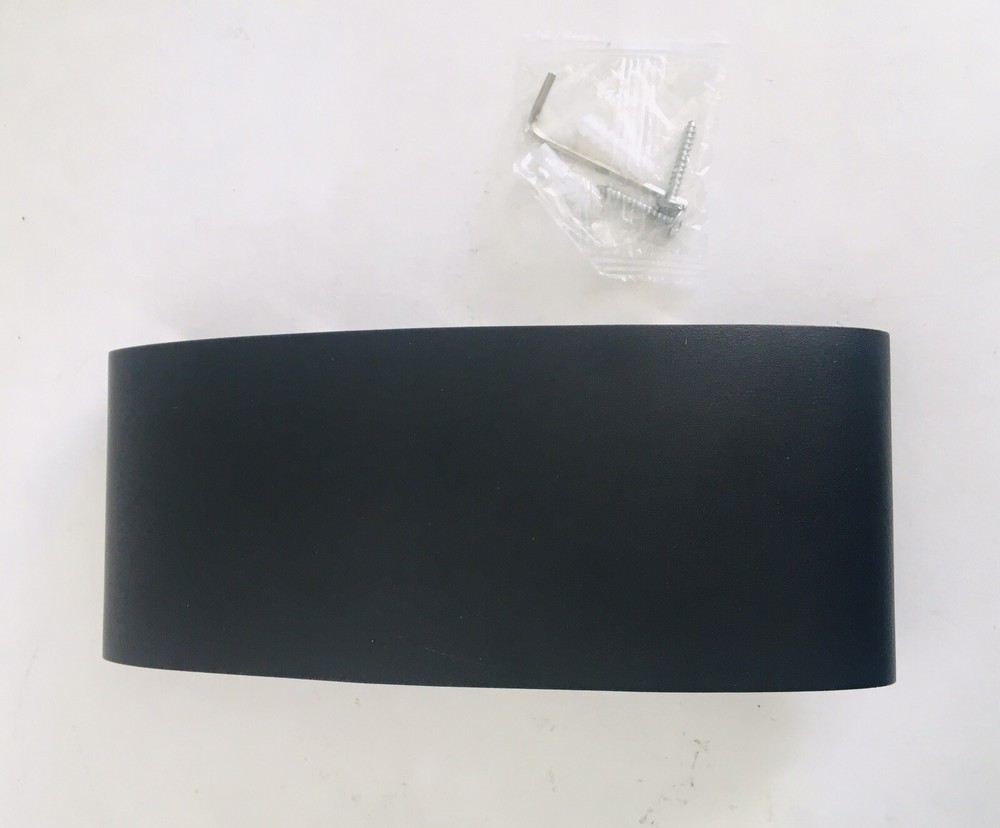 LED Water Proof Double Sided Black Wired Lamp