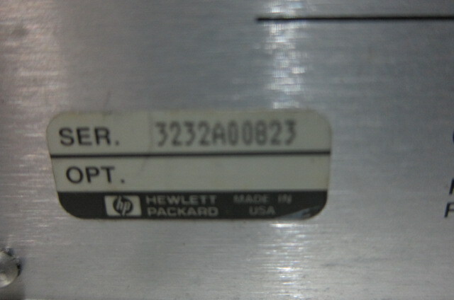 HP/Agilent 3577B Network Analyzer, 5Hz-200MHz