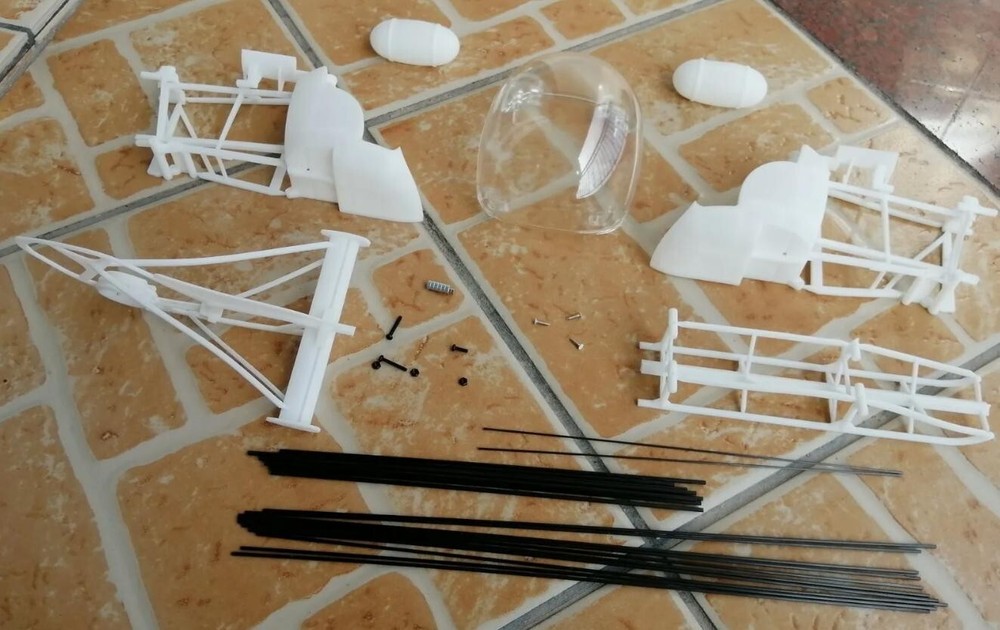 BELL-47 fuselage for Horizon blade-230s Customized 3D printing shell