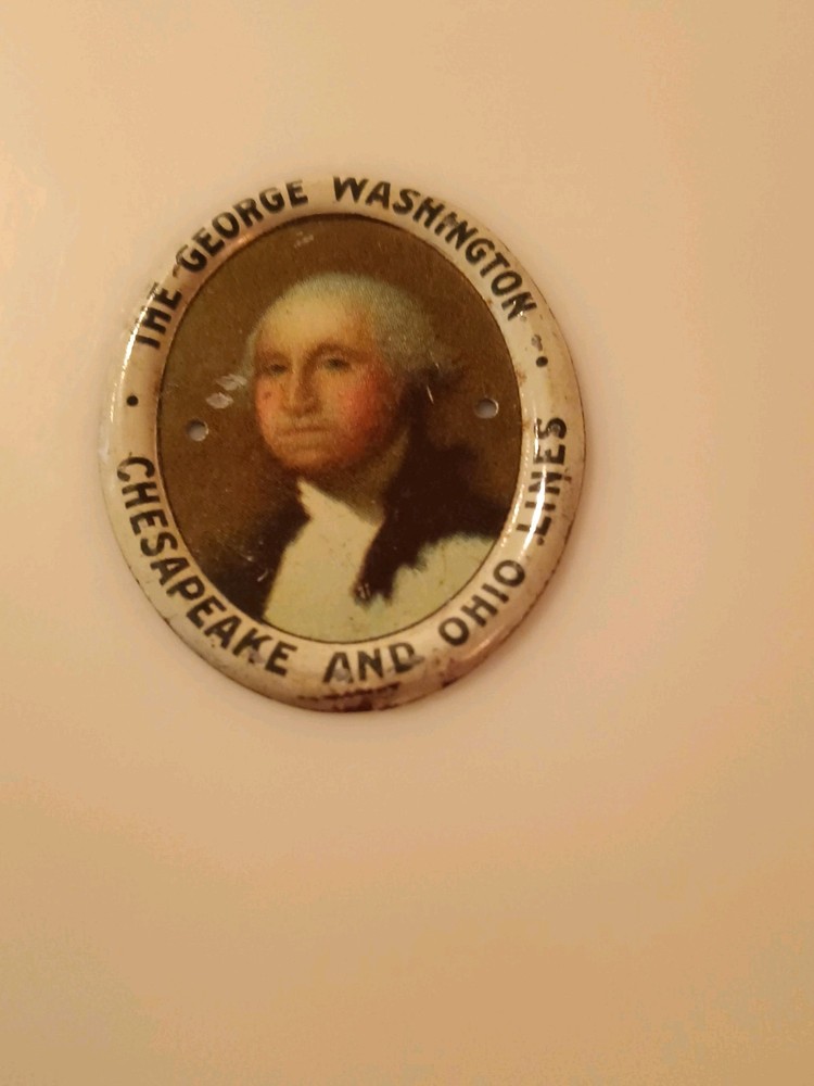 George Washington C&O RR Train Medallion