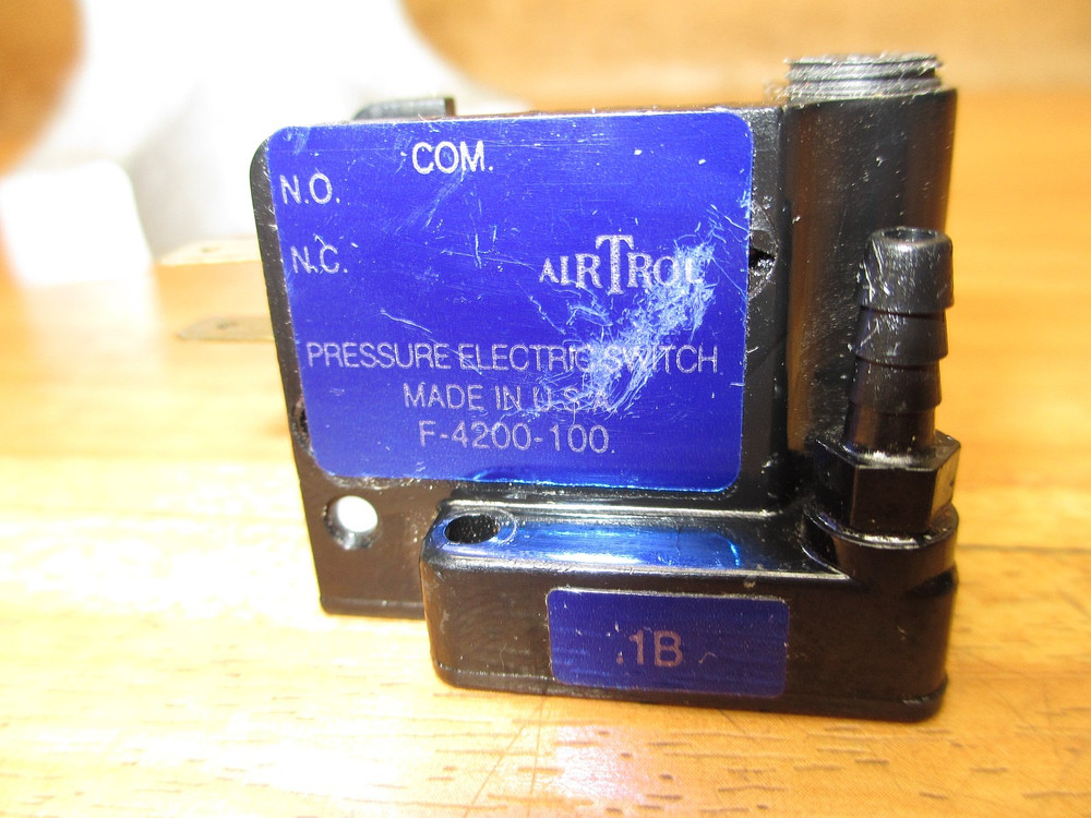 Airtrol BSLR2R *USED* Pressure Switch