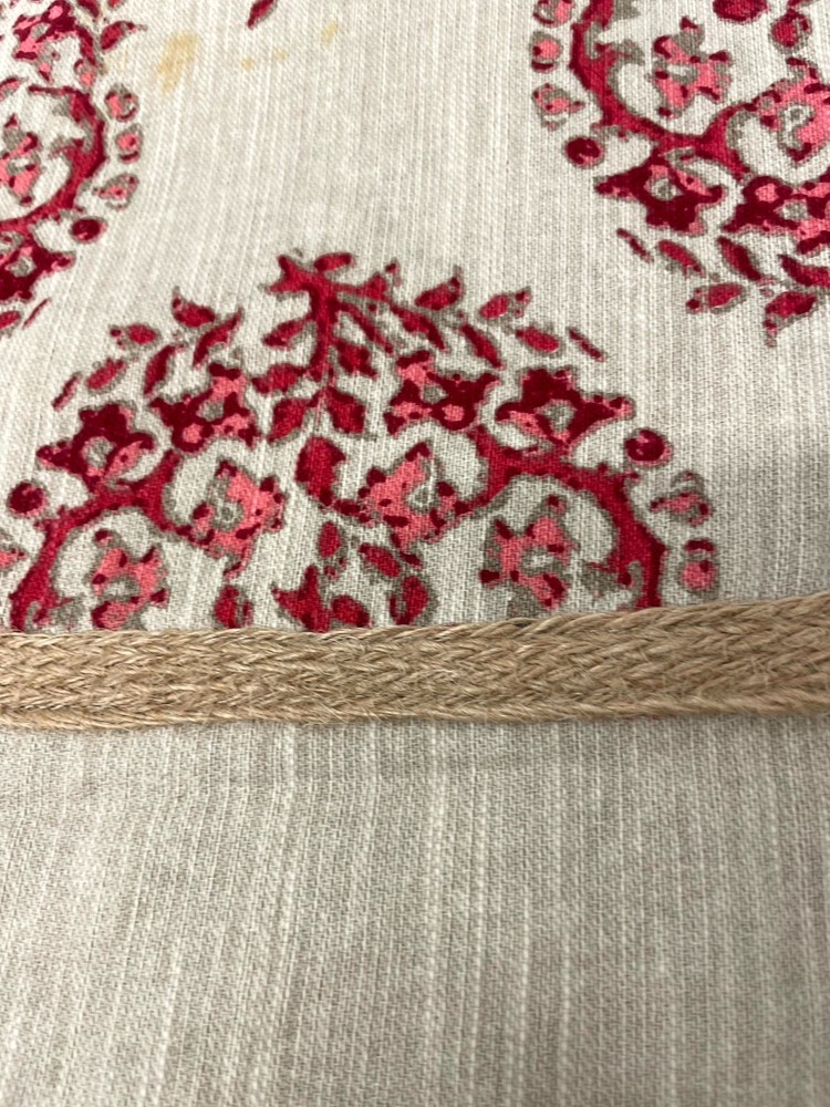 Lot of 3 Table Runners Set Multicolor Damask Pattern for Kitchen & Dining Table