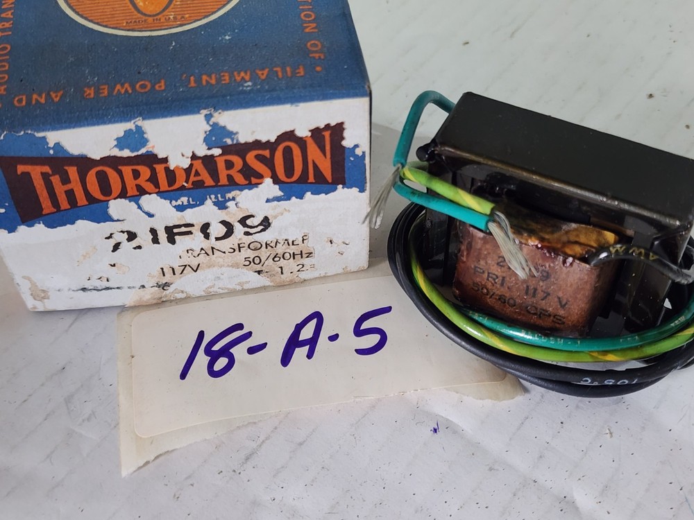 Vintage Thordarson 21F09 Transformer