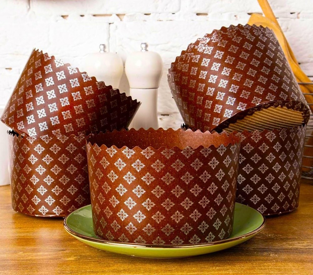 Panettone Paper  | | Easter Bread Forms Paska  Kulich Round Non