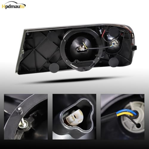 Headlights Assembly fit for Mack CV Replacement Left Driver and Right Grey Pair