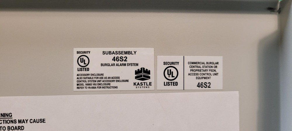 Kastle Systems V6 V6U Event Processor Intelligent Controller