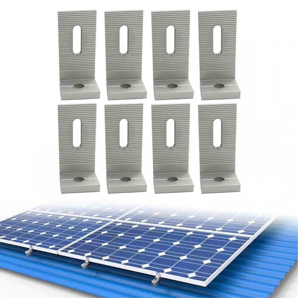 Reliable PV Connection Angle for Solar Installations Aluminum Alloy 48 Pack