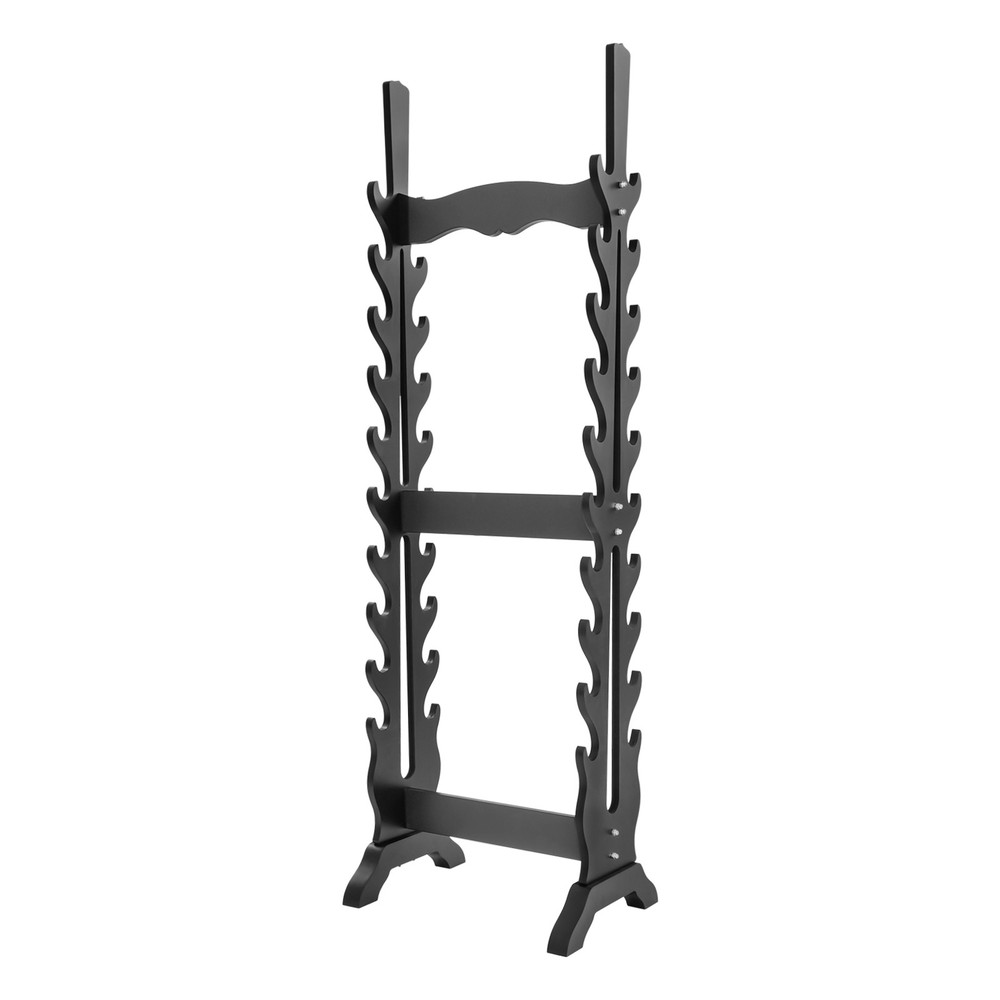 20-Tier Vertical Sword Display Stand, Double-Sided Elegant Organizer