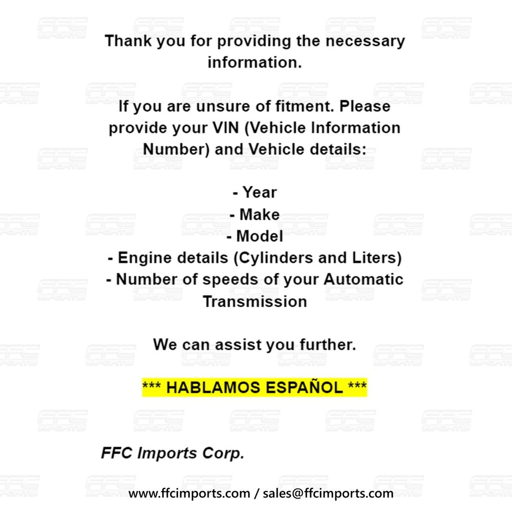 A604 40TE 41TE 41TES MOPAR Input Output Speed Sensor SET with AFT Wire Harness