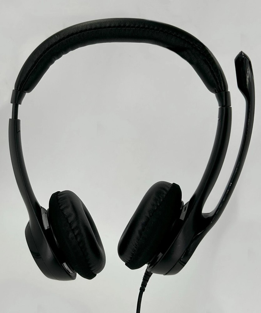 Logitech H390 USB Headset- Wired - Black - Ideal for Laptops!