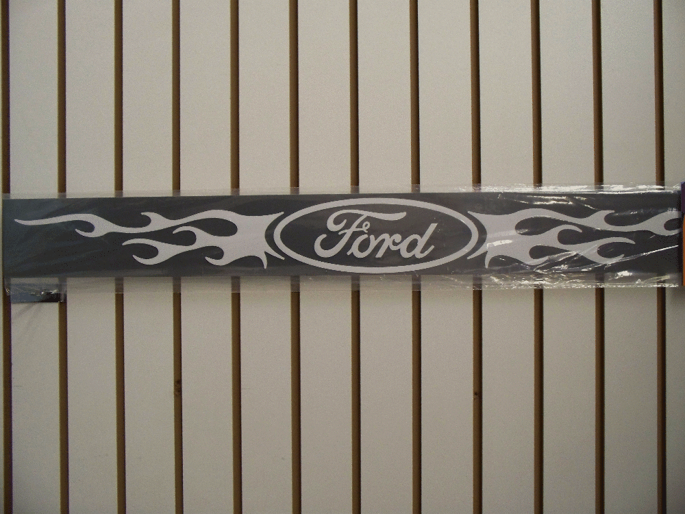 FORD Windshield Decal Flames 003