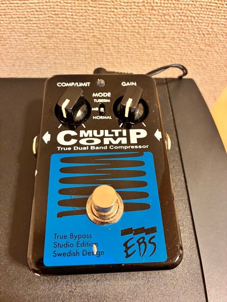 EBS MULTI COMP Dual Band Compressor Pedal