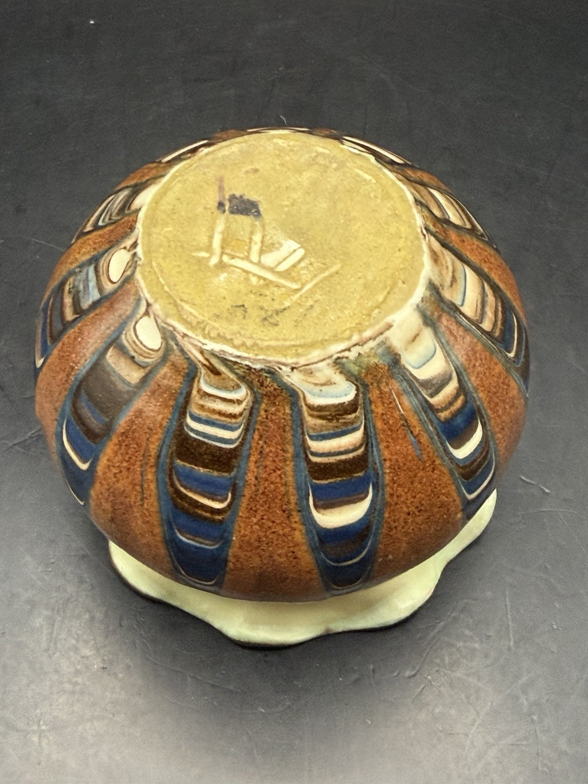 Antique VTG RARE Herman August Kähler Signed Pottery Denmark Art Nouveau Vase