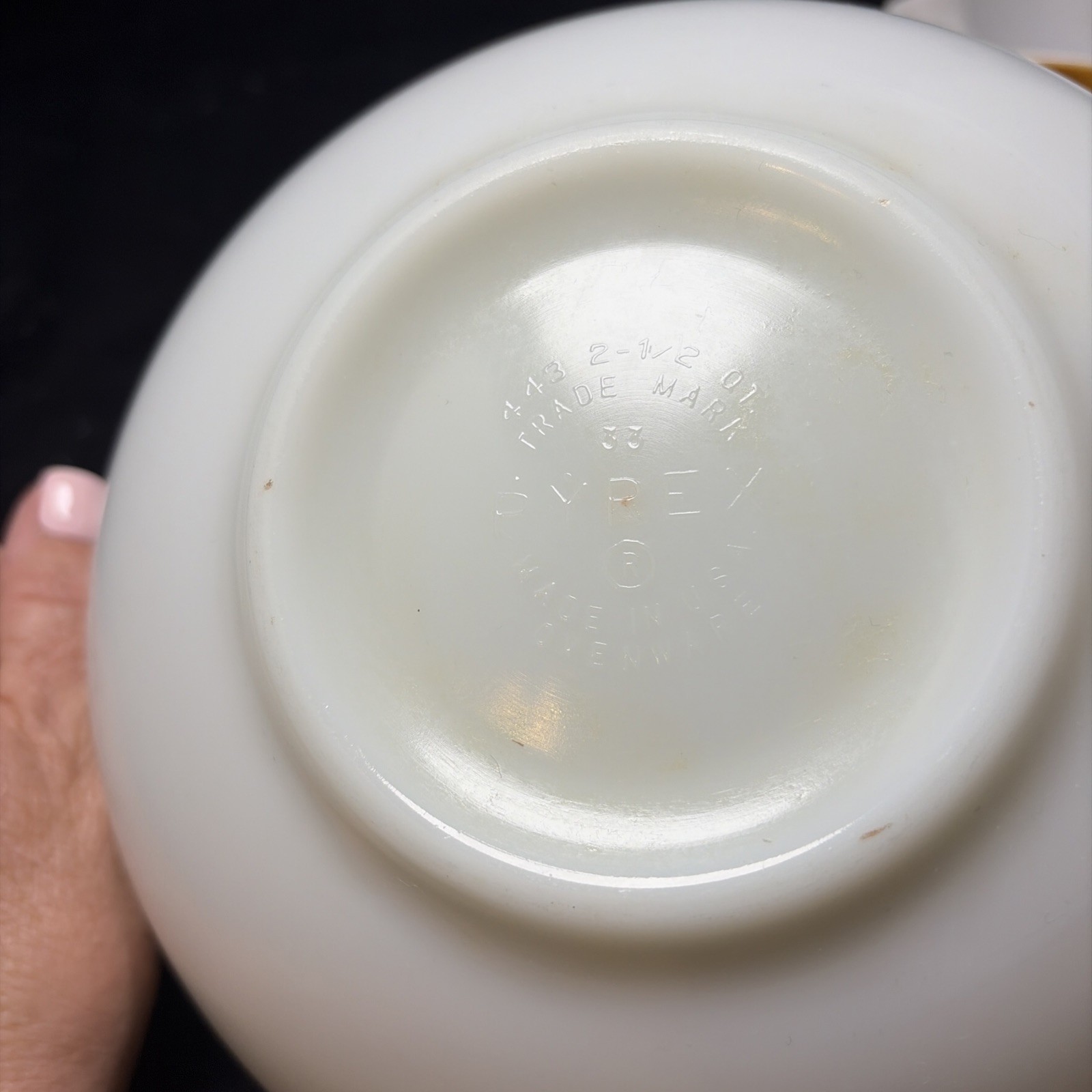 4 PYREX BUTTERFLY GOLD 4 CINDERELLA MIXING BOWLS 441-442-443 -444